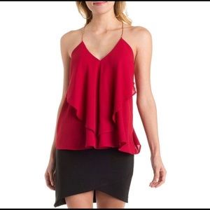 Charlotte Russe red top